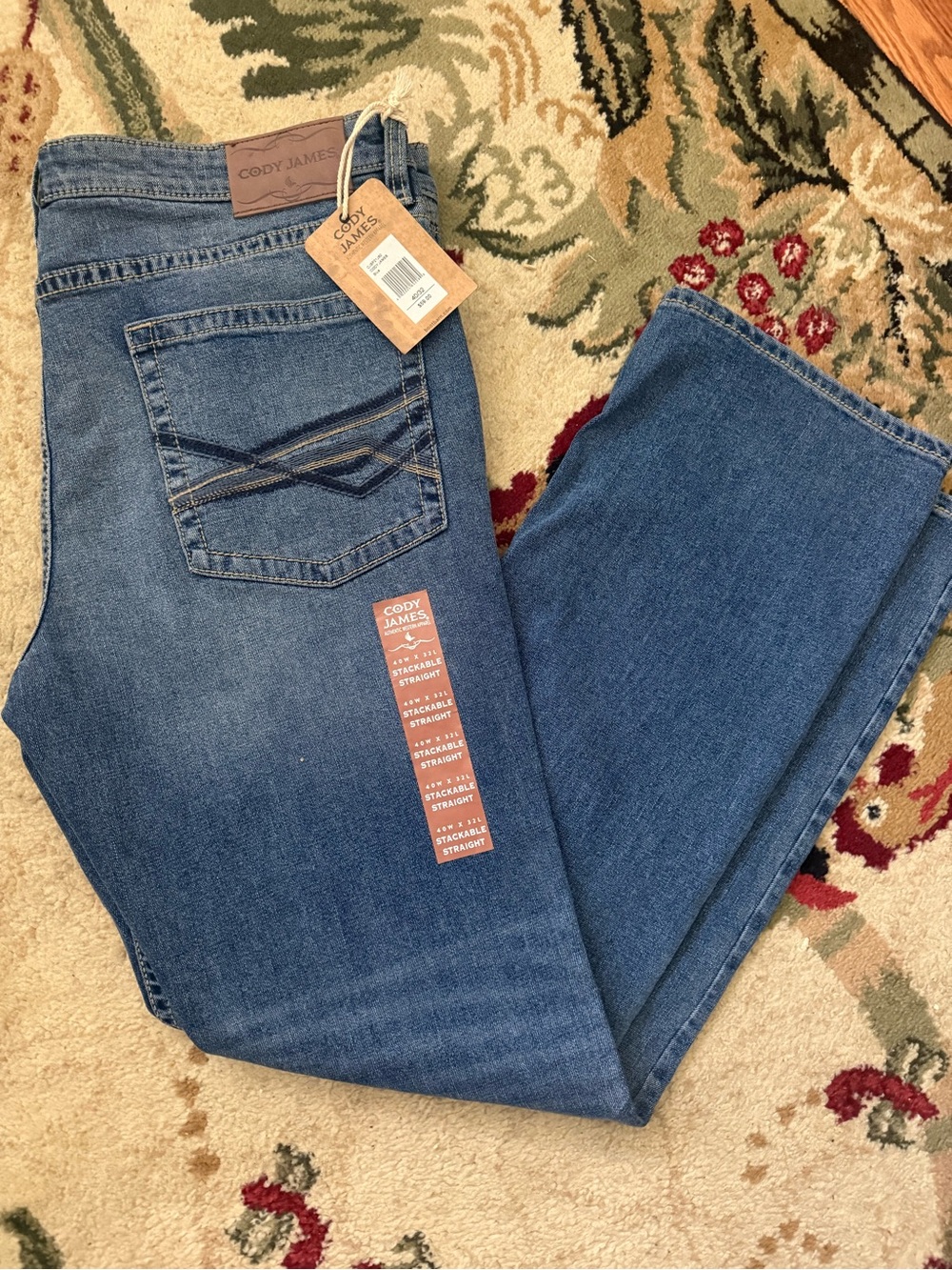 Cody James Men's Straight Jeans - Blue